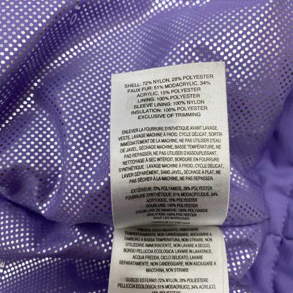 Columbia Purple Winter Coat | Kids Girls Size 14 Regular Nylon Shell